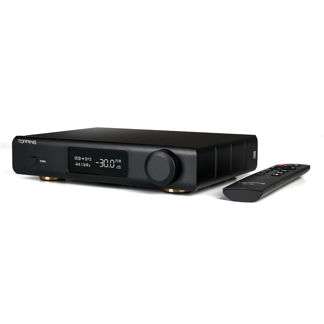 Full Balanced DAC ES9039SPRO DSD512 PCM 32bit/768kHz Black Y3617
