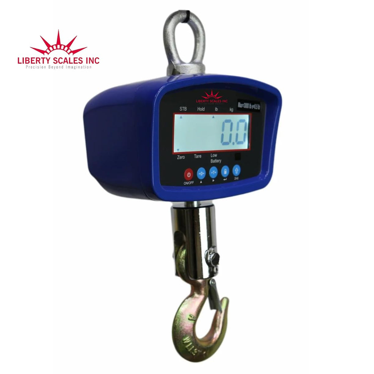 500 lb Digital Hanging Crane Scale with LCD Display Z29134