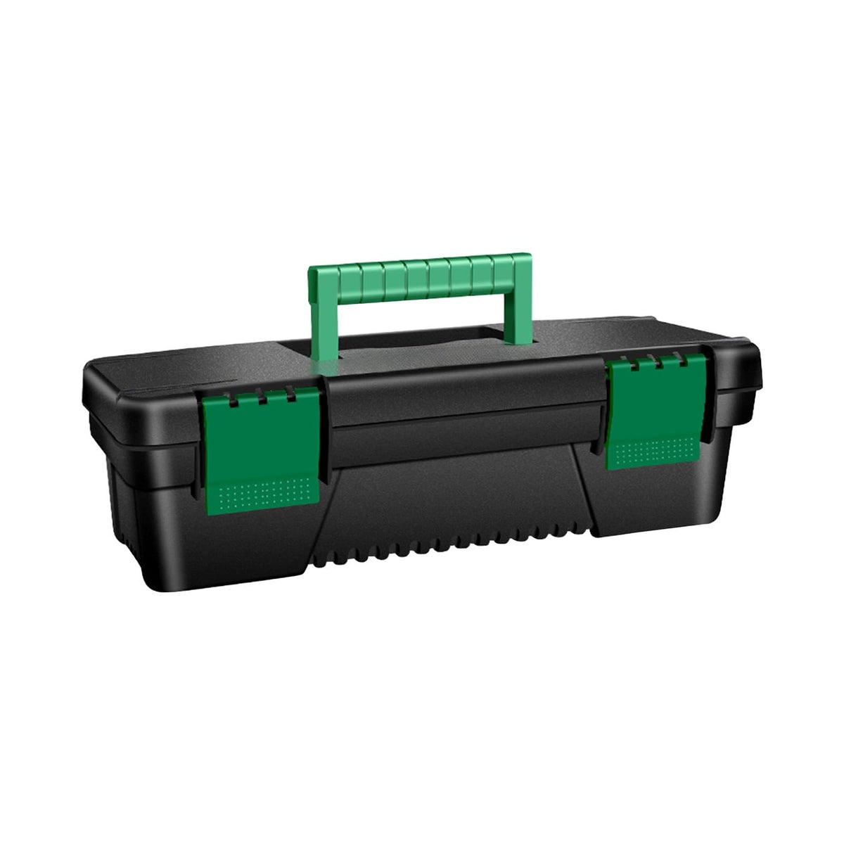 10-inch Plastic Tool Box with Handle and Removable Tray D574853