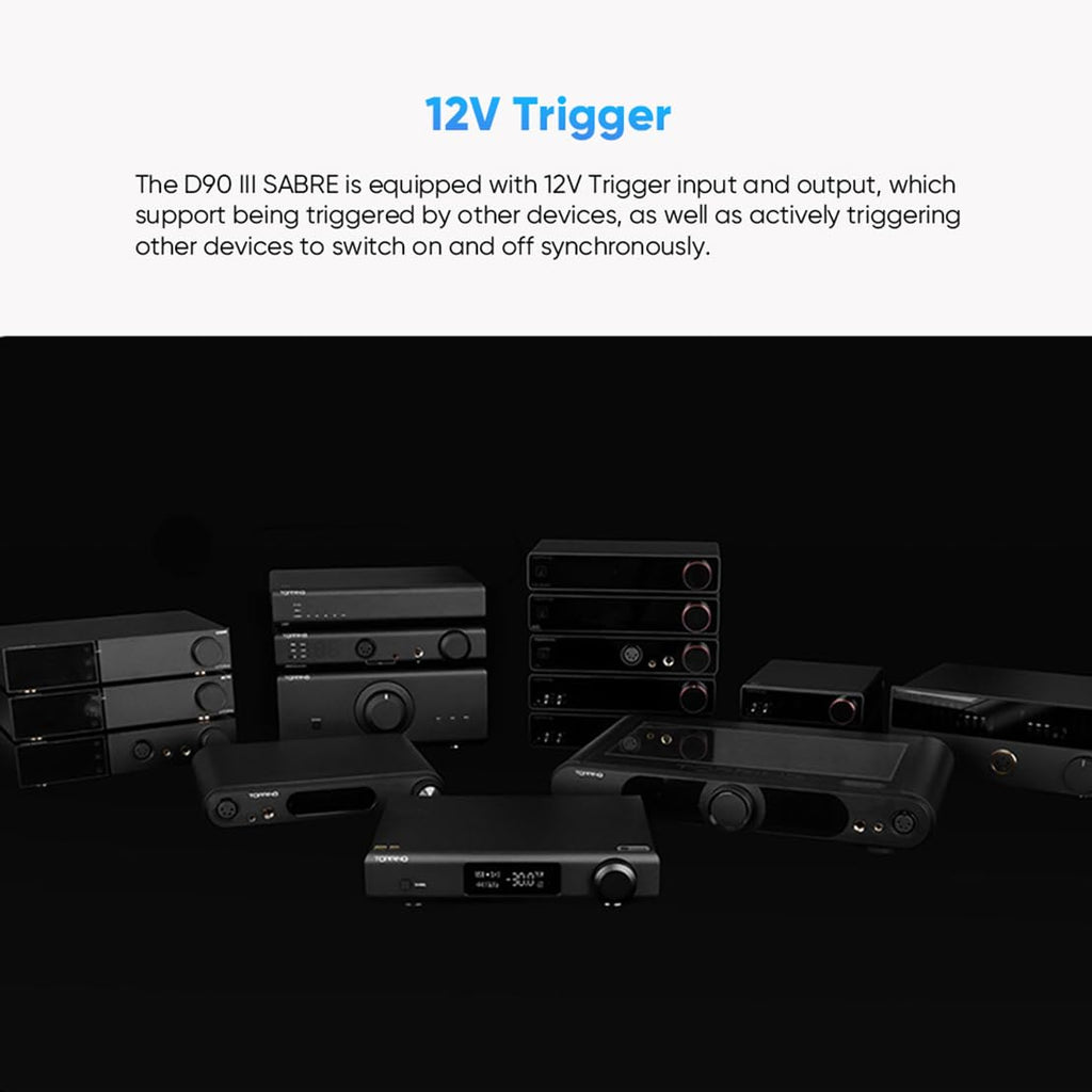 Full Balanced DAC ES9039SPRO DSD512 PCM 32bit/768kHz Black Y3617
