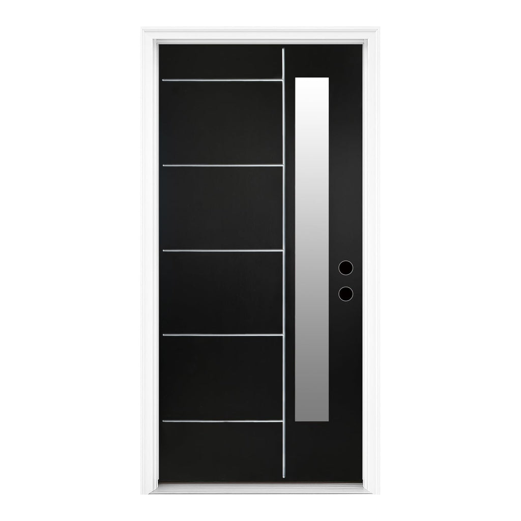 36"x 80" Fiberglass Entry Door with Brickmould I303926