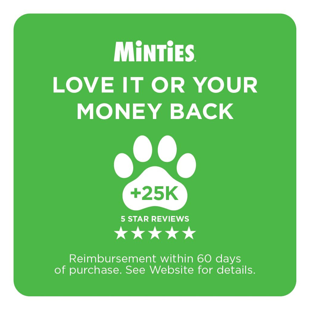 Mint Dental Chews for Dogs, 40 Ct H61364
