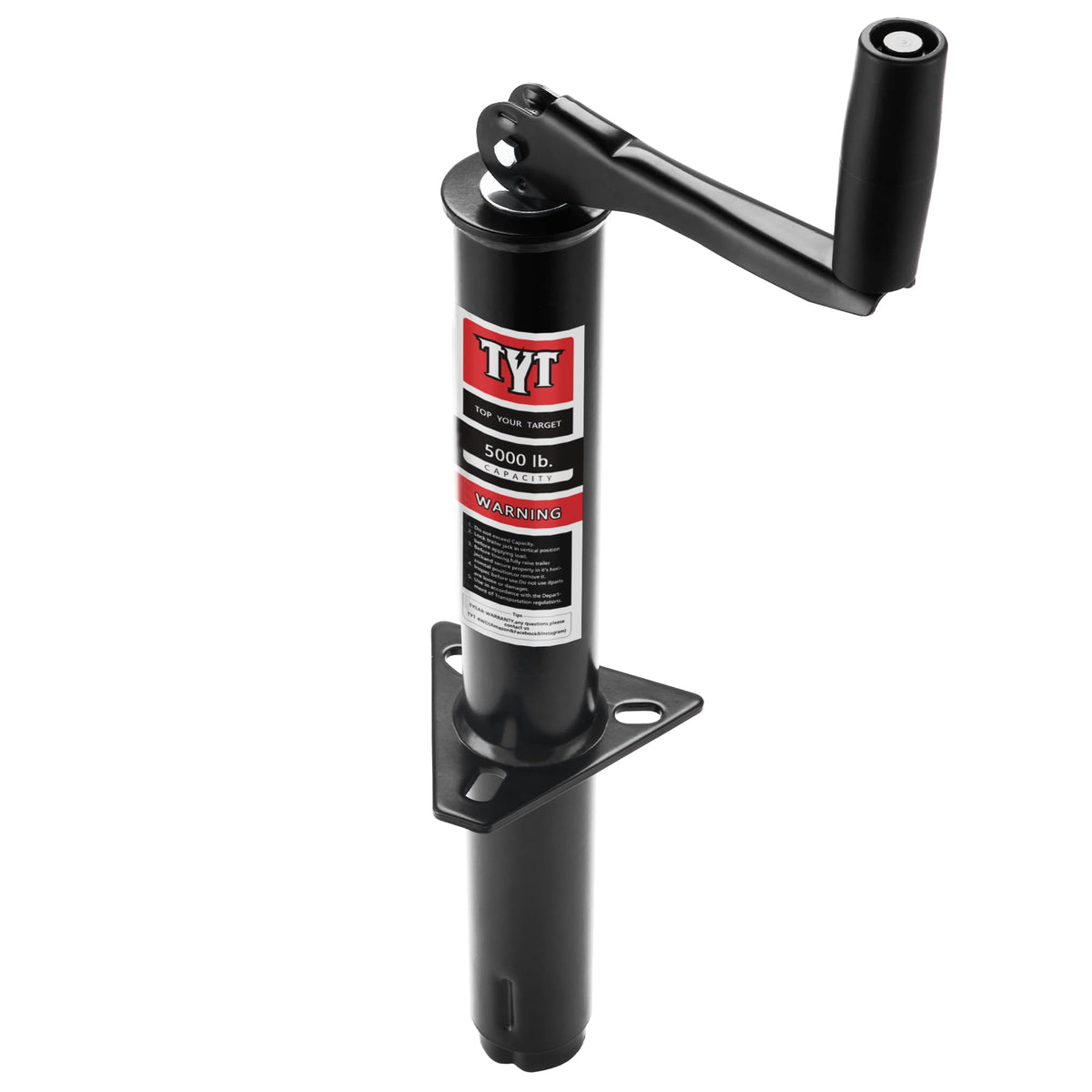 Heavy Duty 5000lbs A-Frame Trailer Jack with 15" Top-Wind Vertical Travel V146910