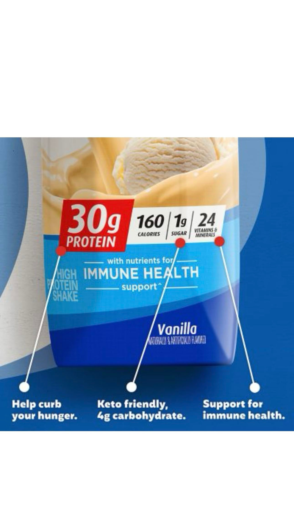 Vanilla Protein Shake 15 Count V722