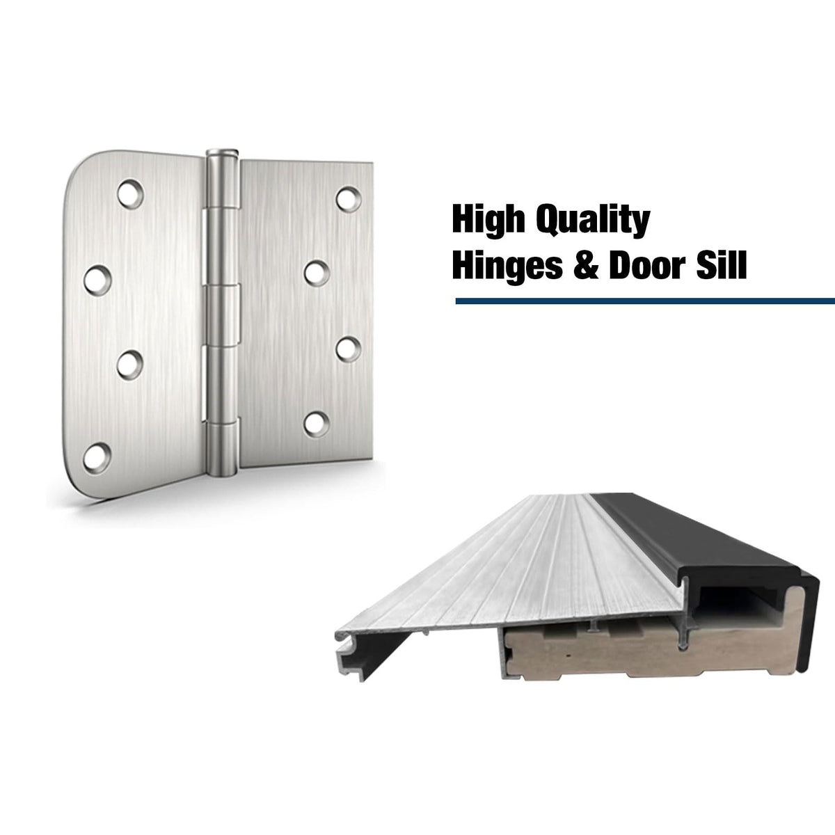 36"x 80" Fiberglass Entry Door with Brickmould I303926
