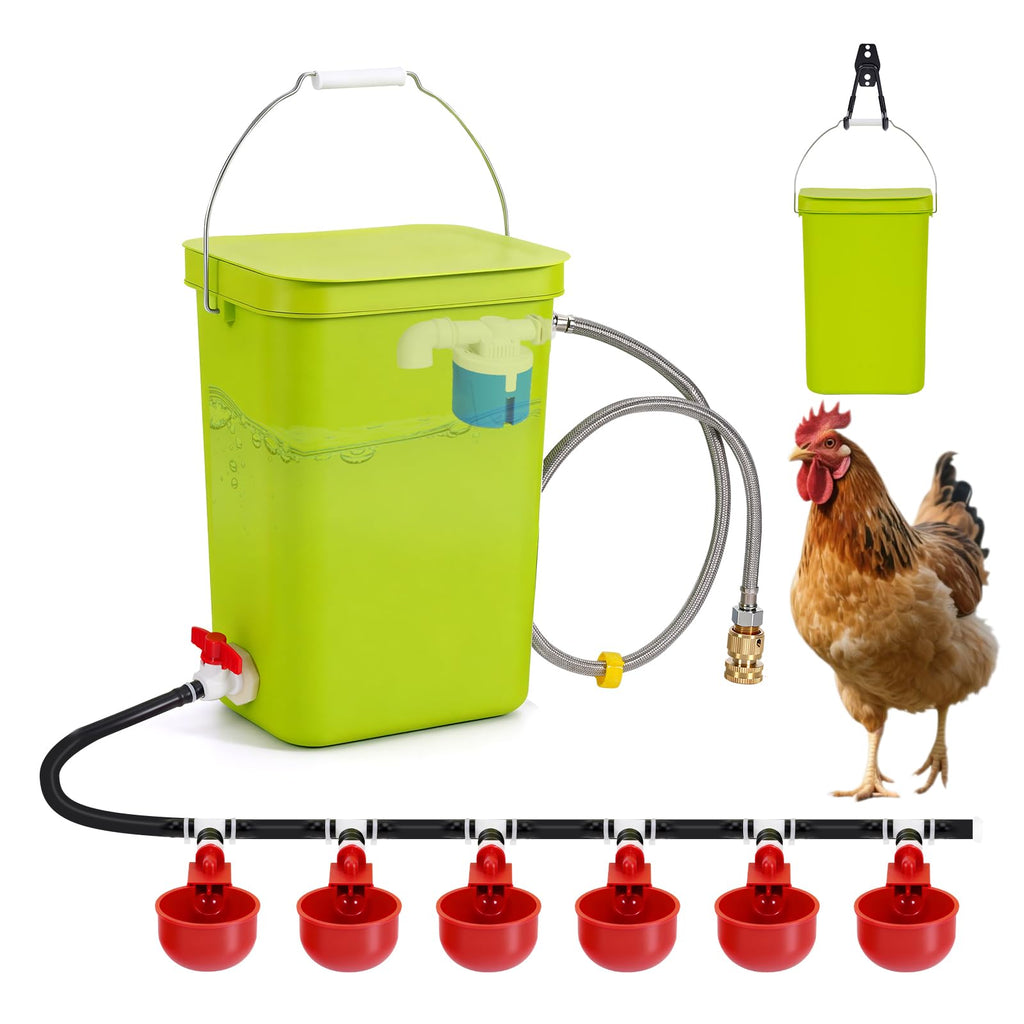 Automatic Chicken Waterer Set E24656