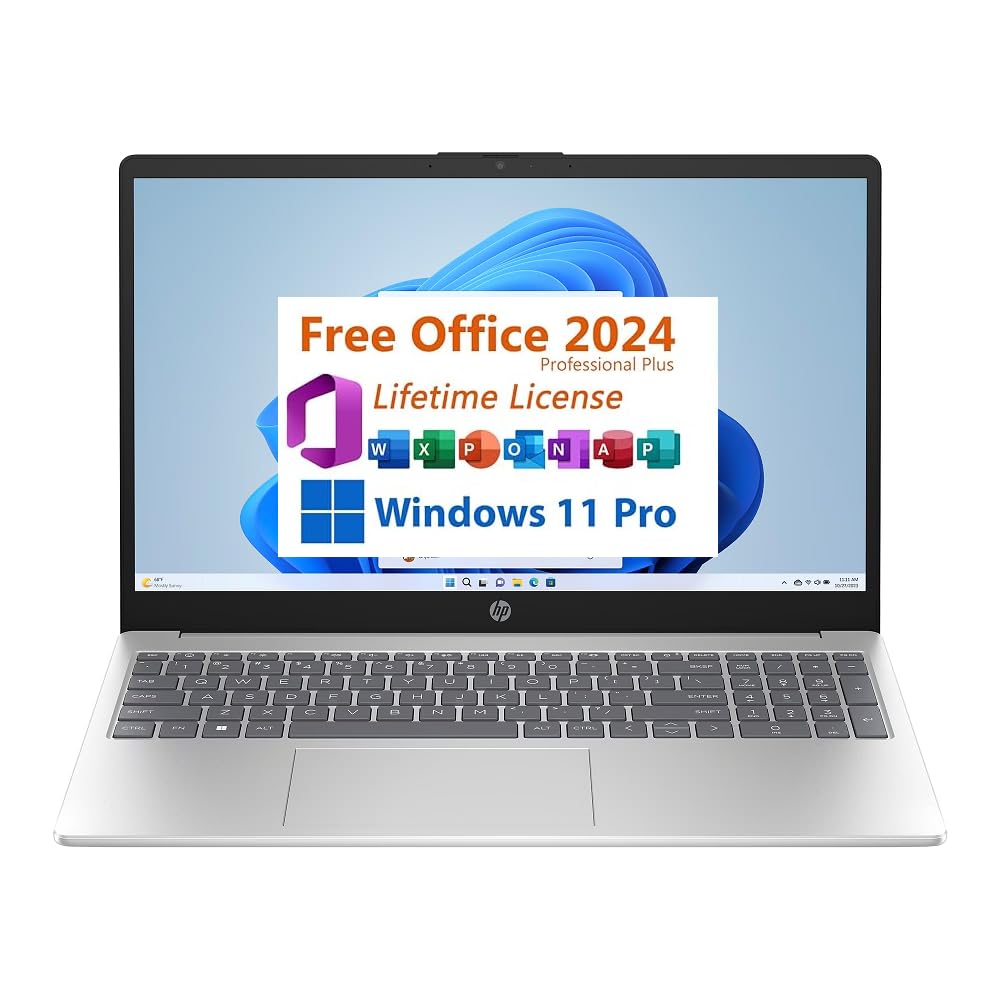 15.6 inch FHD IPS Windows Laptop AMD Ryzen 5 8GB RAM 512GB SSD Natural Silver C811227