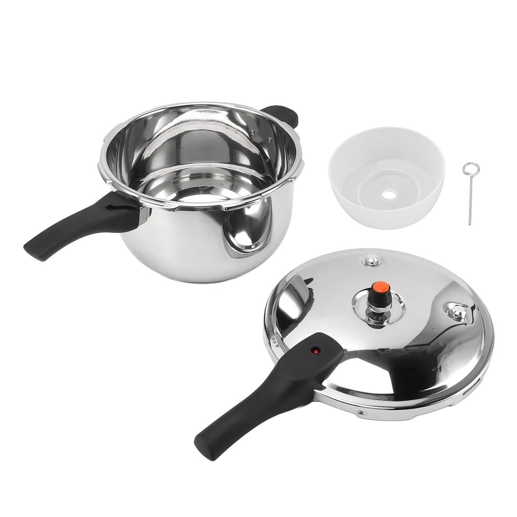 80KPA Stainless Steel Pressure Cooker with Safety Valve (3L) M884