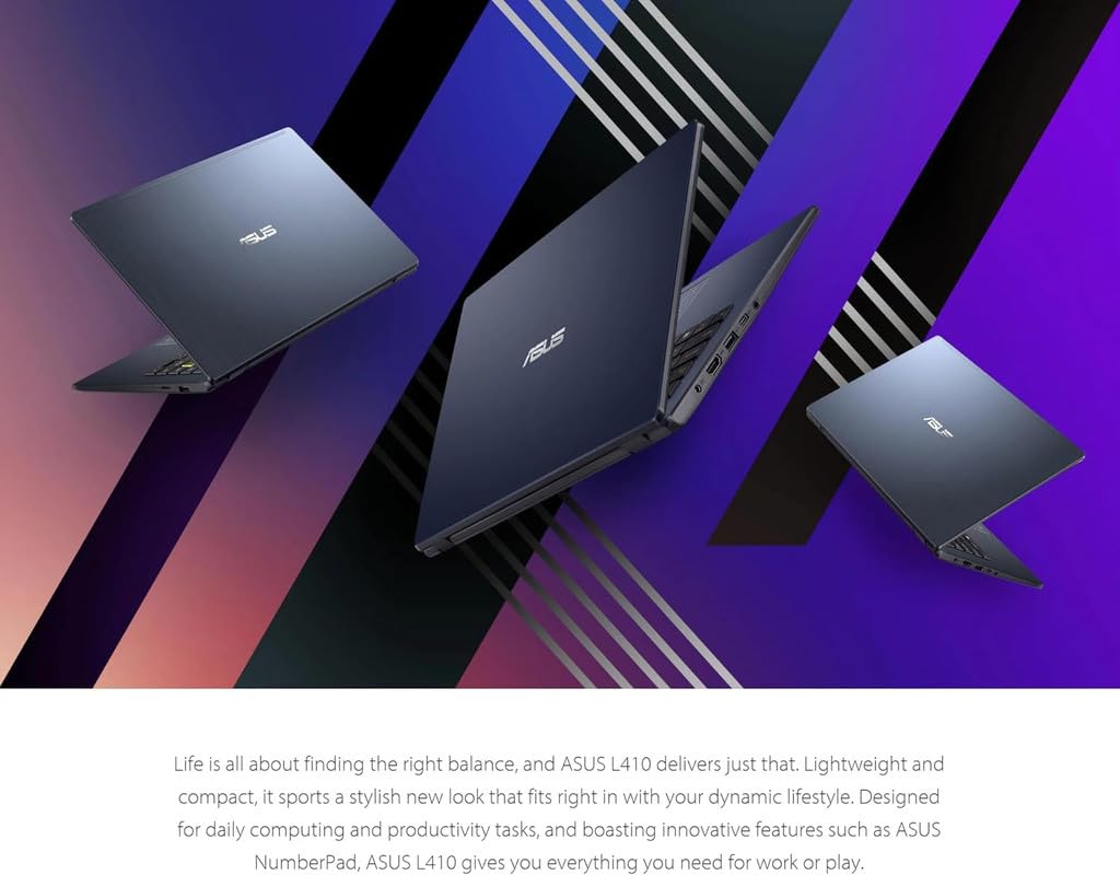 14” FHD Portable Laptop, Dual-Core Intel Celeron N4500, 4GB RAM, 128GB Storage, Windows 11S R237