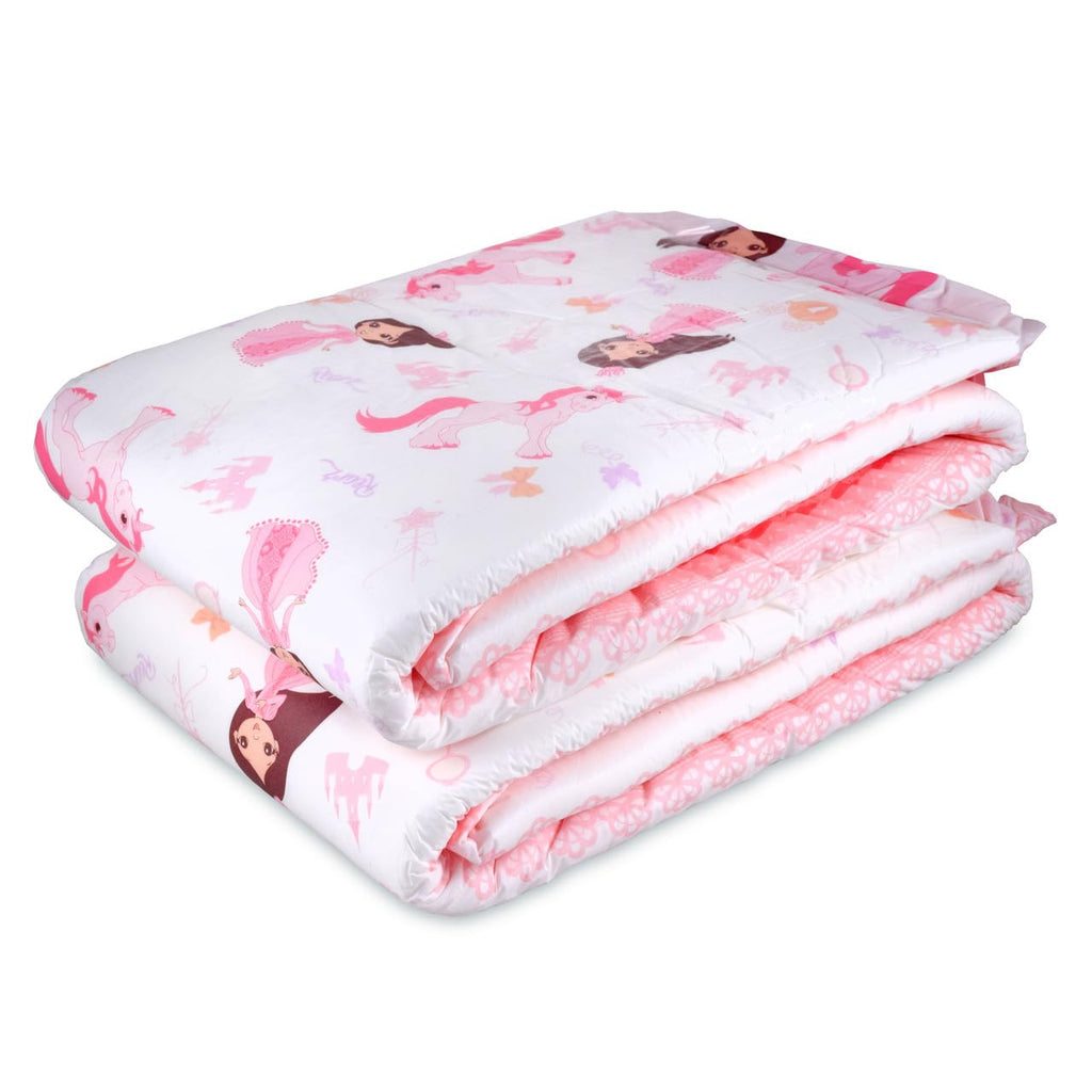 Pink Overnight Adult Diapers 12 Pack Medium D652