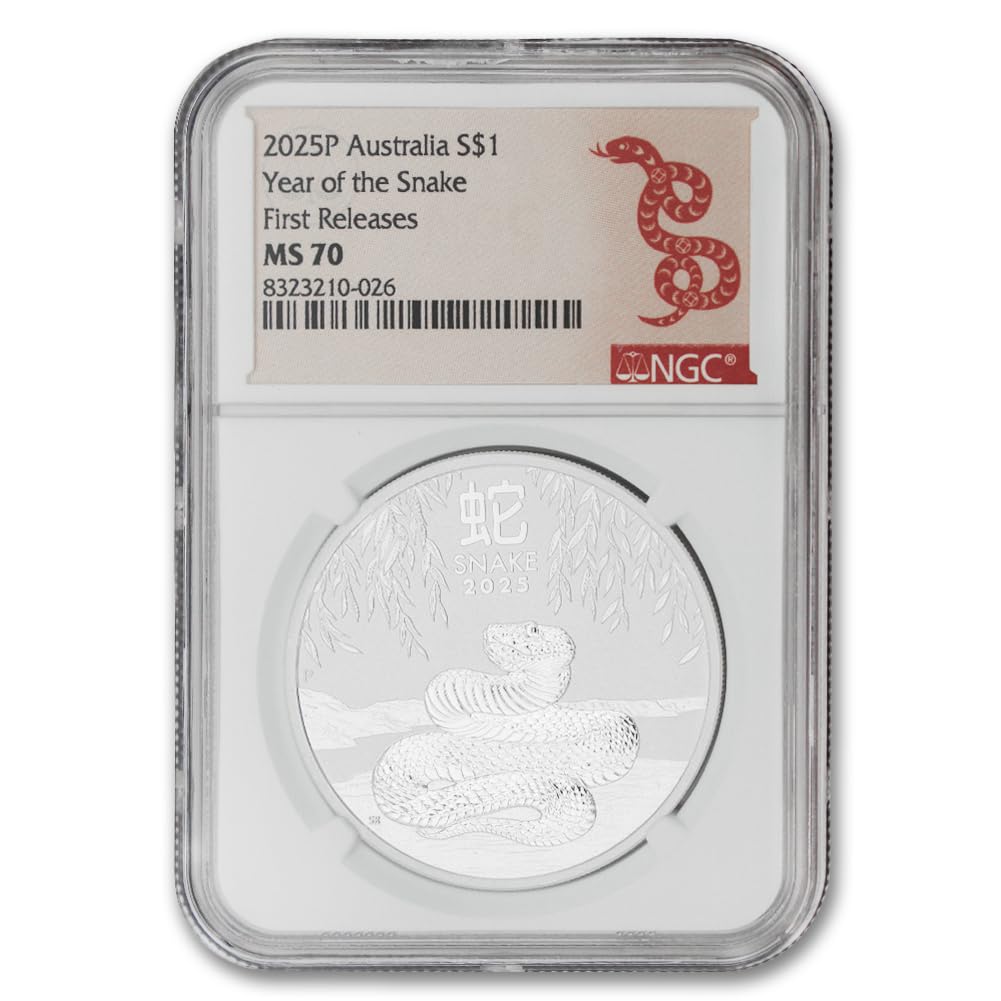 1 oz Silver Year of the Snake Coin X12901