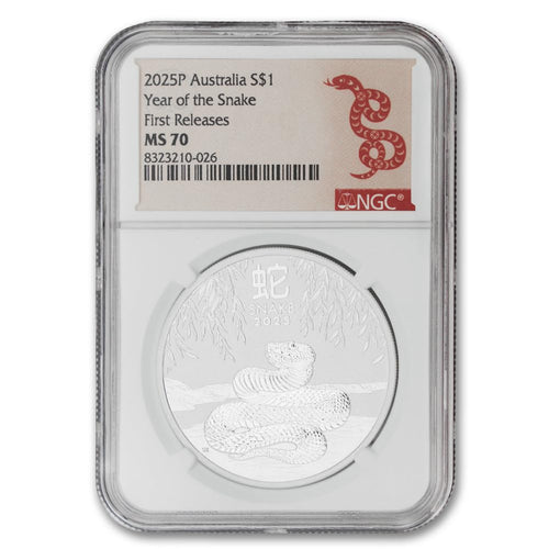 1 oz Silver Year of the Snake Coin X12901