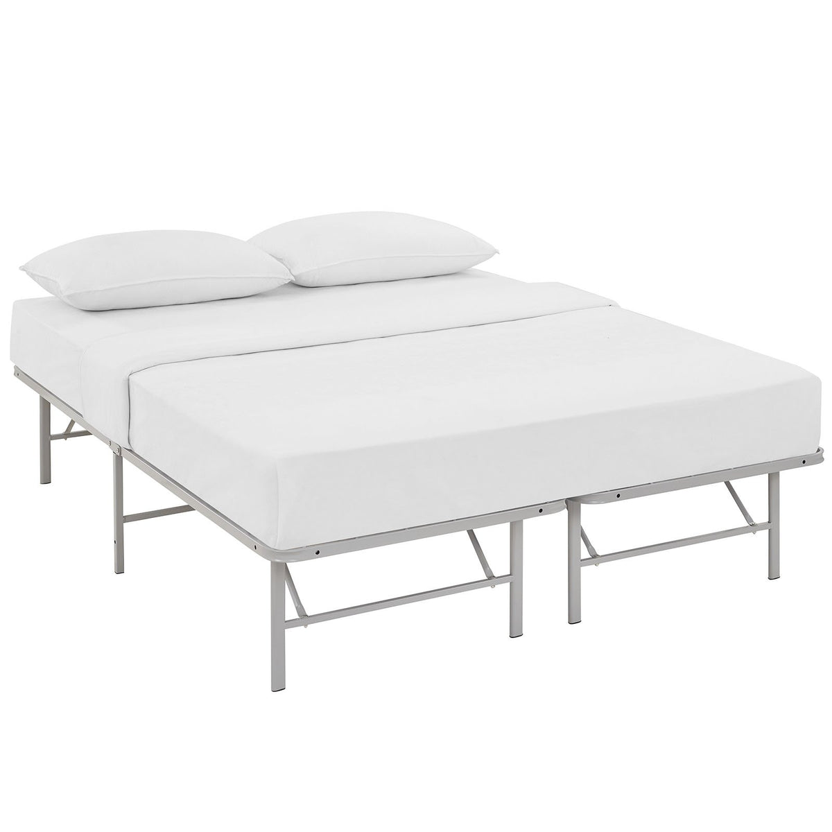 Queen Folding Metal Bed Frame Z2960