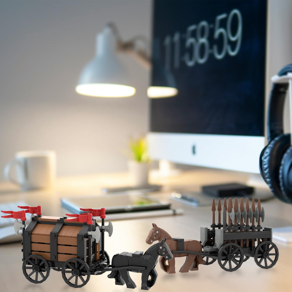 Medieval Carriage Building Blocks Y403