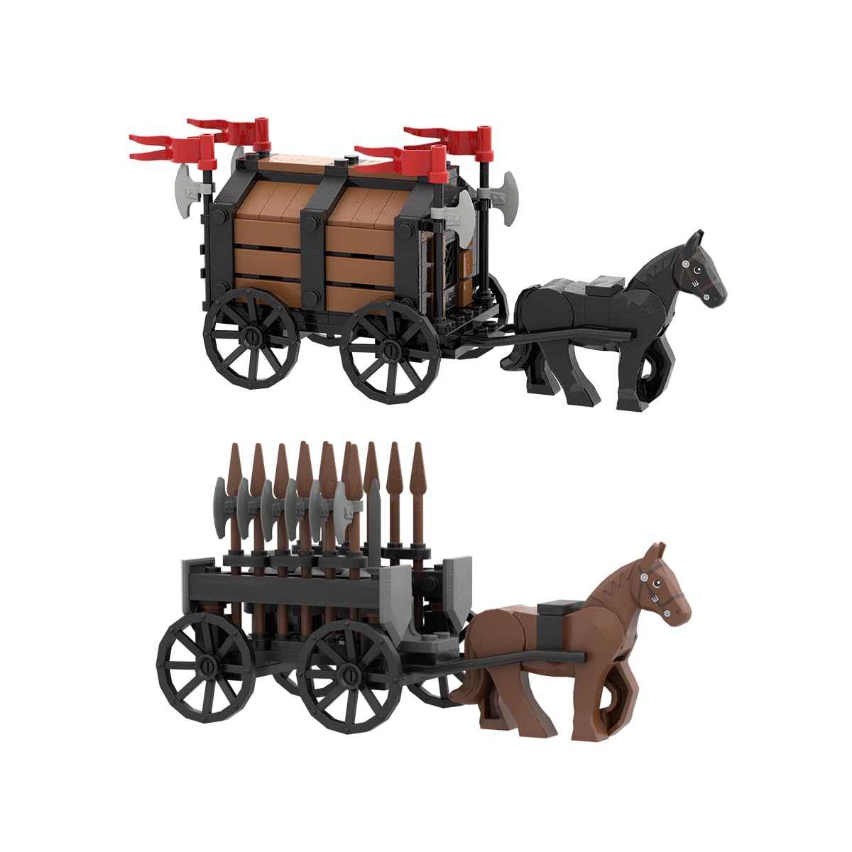 Medieval Carriage Building Blocks Y403