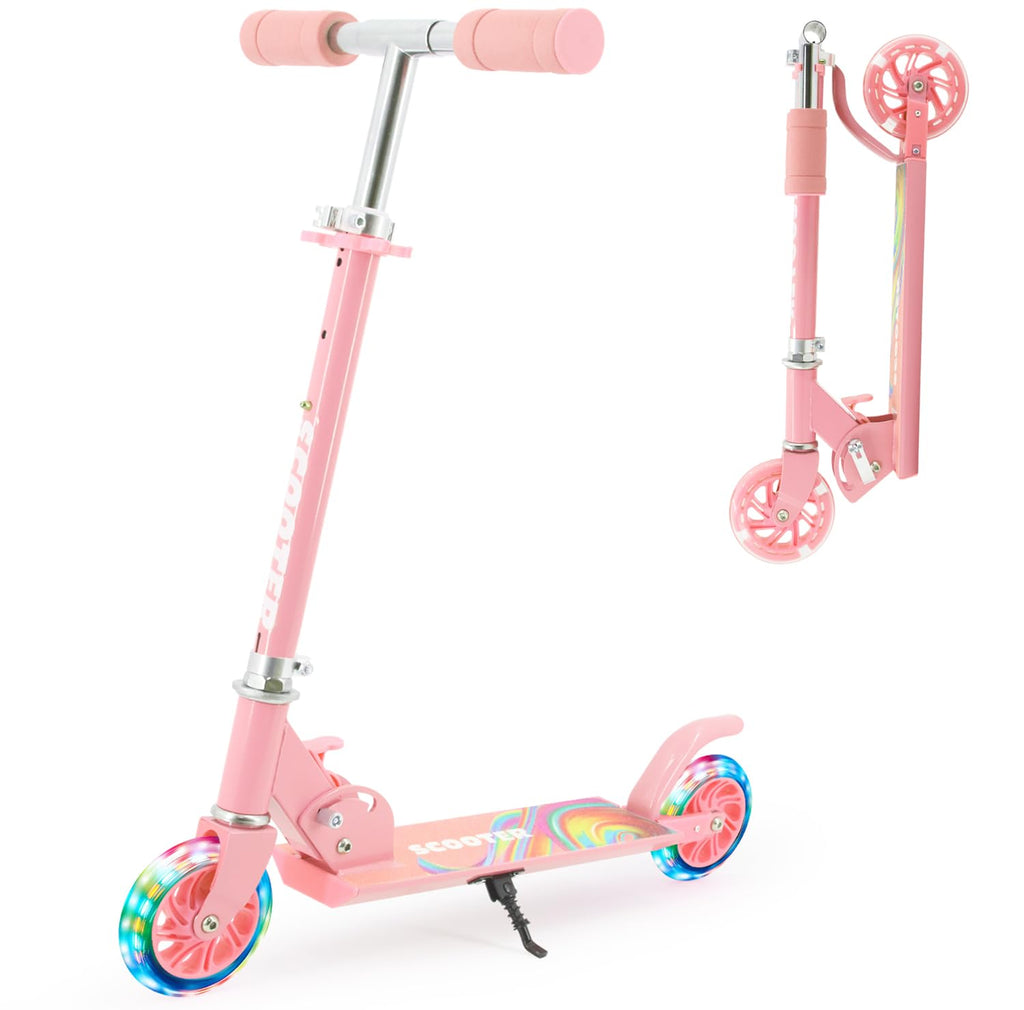 Folding Kids Scooter with Adjustable Handlebar I386