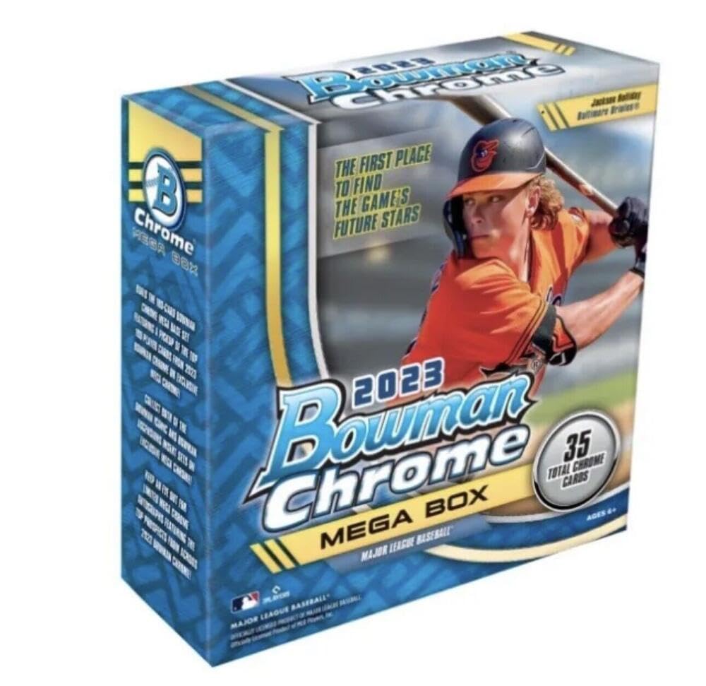 Factory Sealed MLB Baseball Mega Box 7 Packs R649038