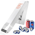 White Wall-Mounted Aluminum Can Crusher Q157596