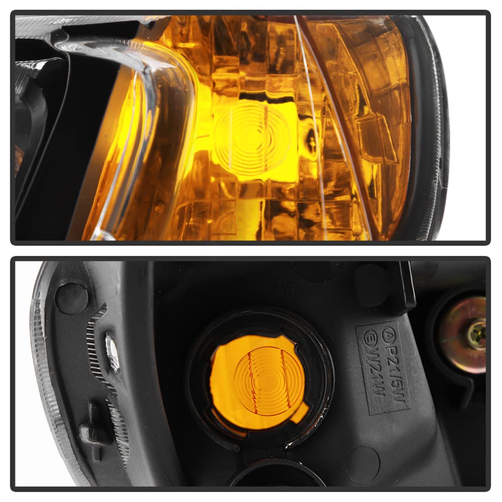 Black Factory Style Headlights Headlamps Left+Right Y796490