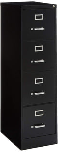 4 Drawer Vertical File Black C22969