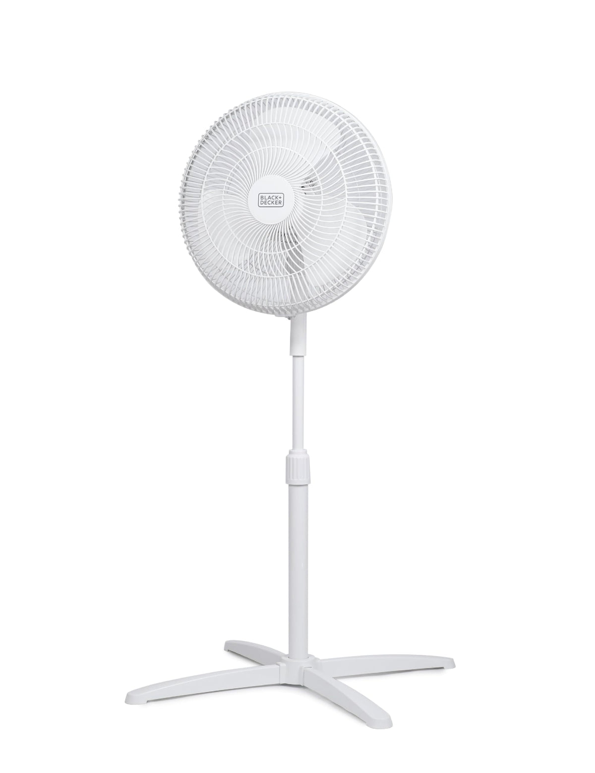 16-Inch Oscillating Pedestal Fan, 3 Speeds, White I5167