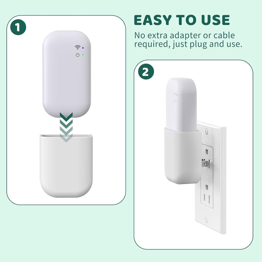 Wall Mount Bracket with Built-in Plug Q251