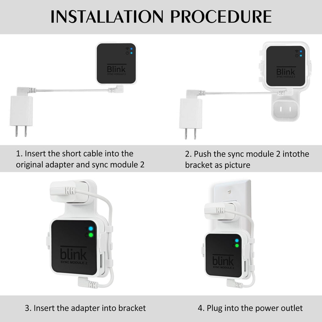 Wall Mount Bracket with Short Cable M224