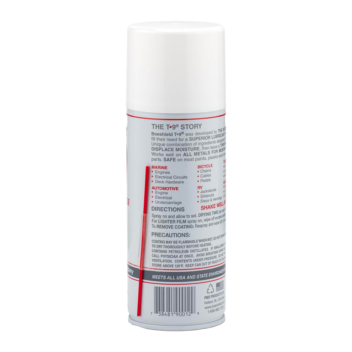 Waterproof Wax-Based Lubricant & Corrosion Inhibitor, 12 oz Aerosol, Pack of 4 B776
