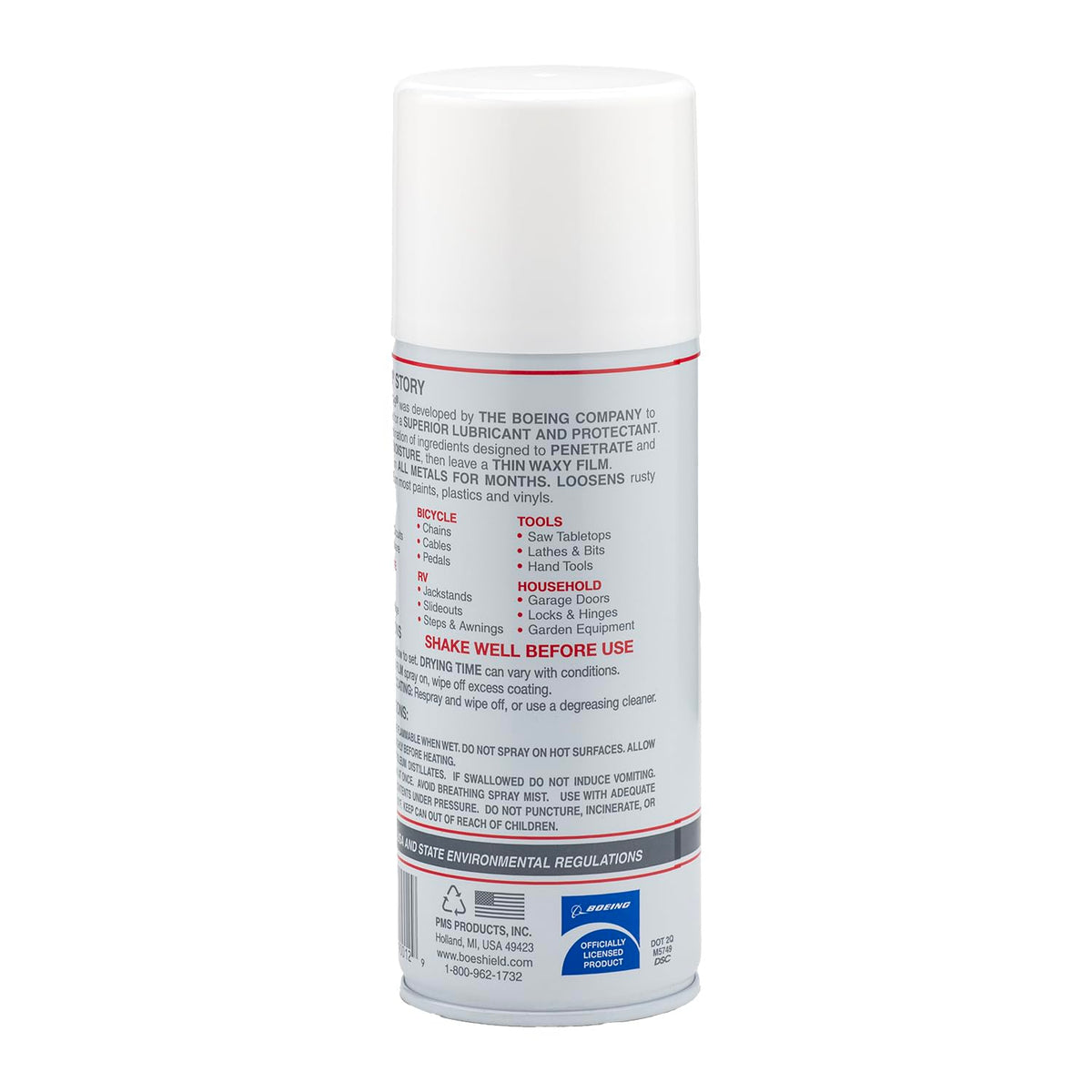 Waterproof Wax-Based Lubricant & Corrosion Inhibitor, 12 oz Aerosol, Pack of 4 B776