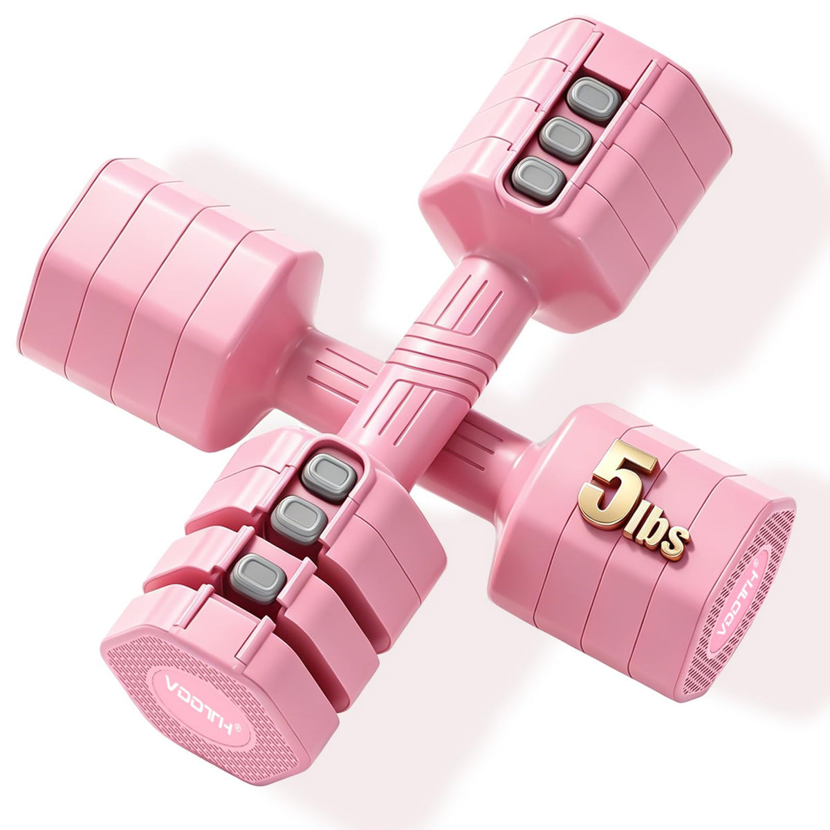 Adjustable Dumbbell Set 5/10 LB Pair W266760