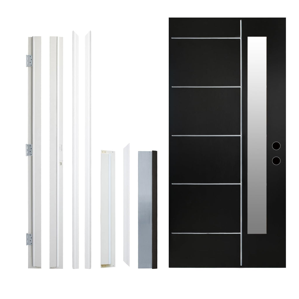 36"x 80" Fiberglass Entry Door with Brickmould I303926