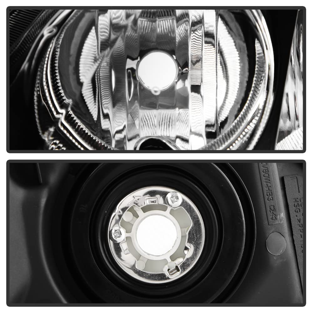 Black Factory Style Headlights Headlamps Left+Right Y796490