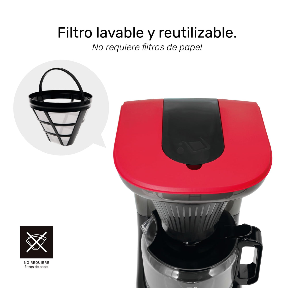 Black Velvet 12-Cup Drip Coffee Maker F27279