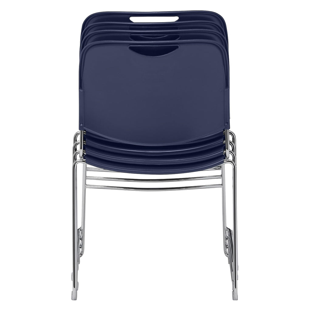 Navy Blue Stack Chair 4 Pack I622046