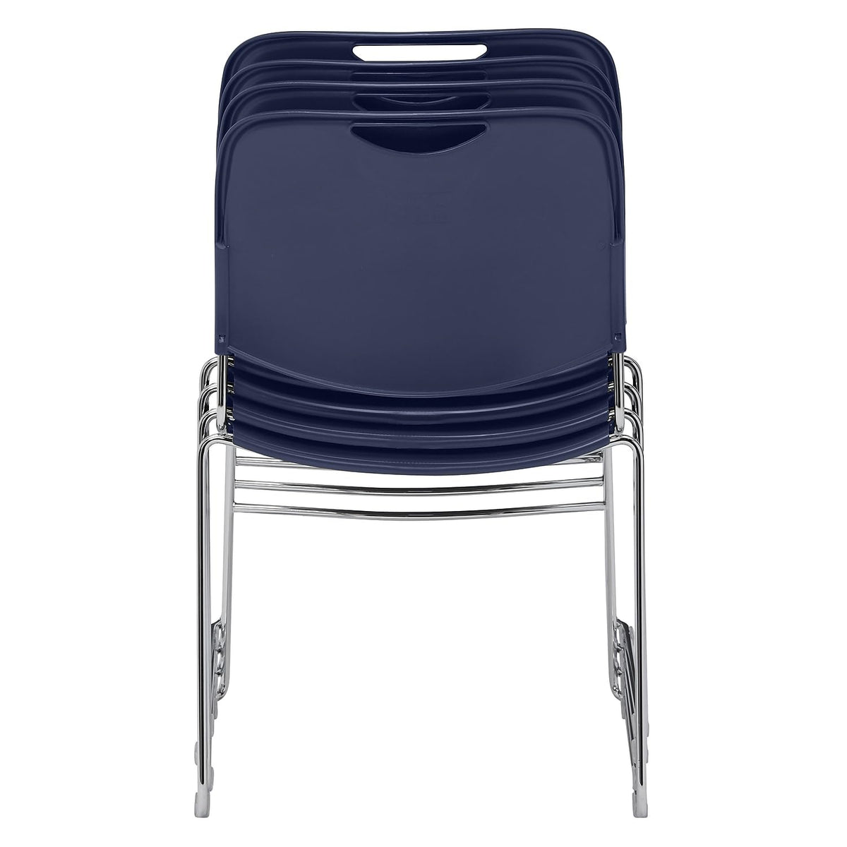 Navy Blue Stack Chair 4 Pack I622046