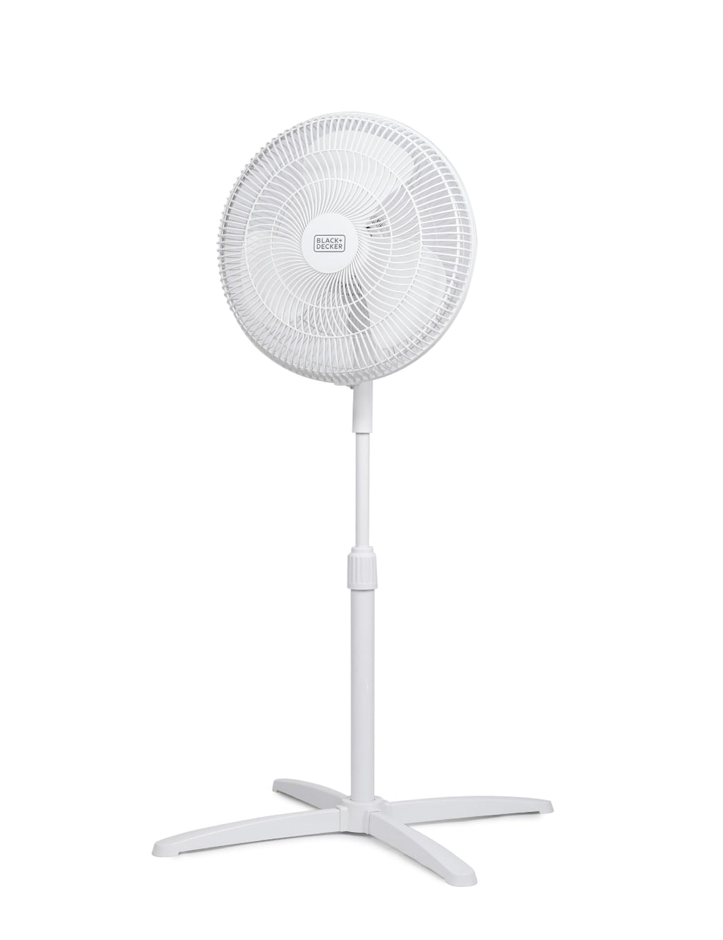 16-Inch Oscillating Pedestal Fan, 3 Speeds, White I5167