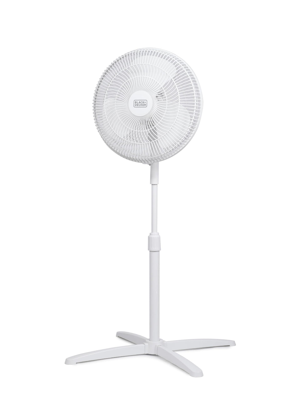 16-Inch Oscillating Pedestal Fan, 3 Speeds, White I5167