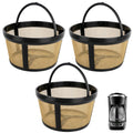 3 Pack Reusable 8-12 Cup Coffee Filter Basket B826