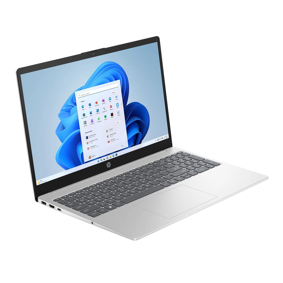 15.6 inch FHD IPS Windows Laptop AMD Ryzen 5 8GB RAM 512GB SSD Natural Silver C811227