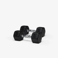 Rubber Hex Dumbbell Pair F9931