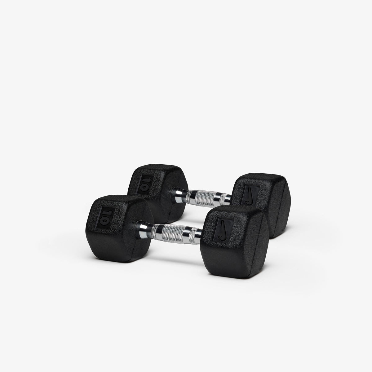 Rubber Hex Dumbbell Pair F9931