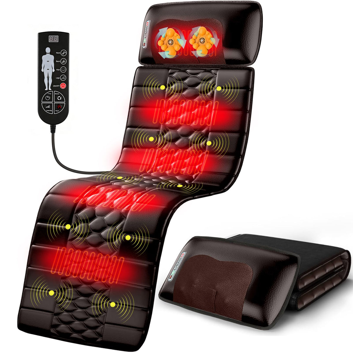 Full Body Massage Mat with Heat D893