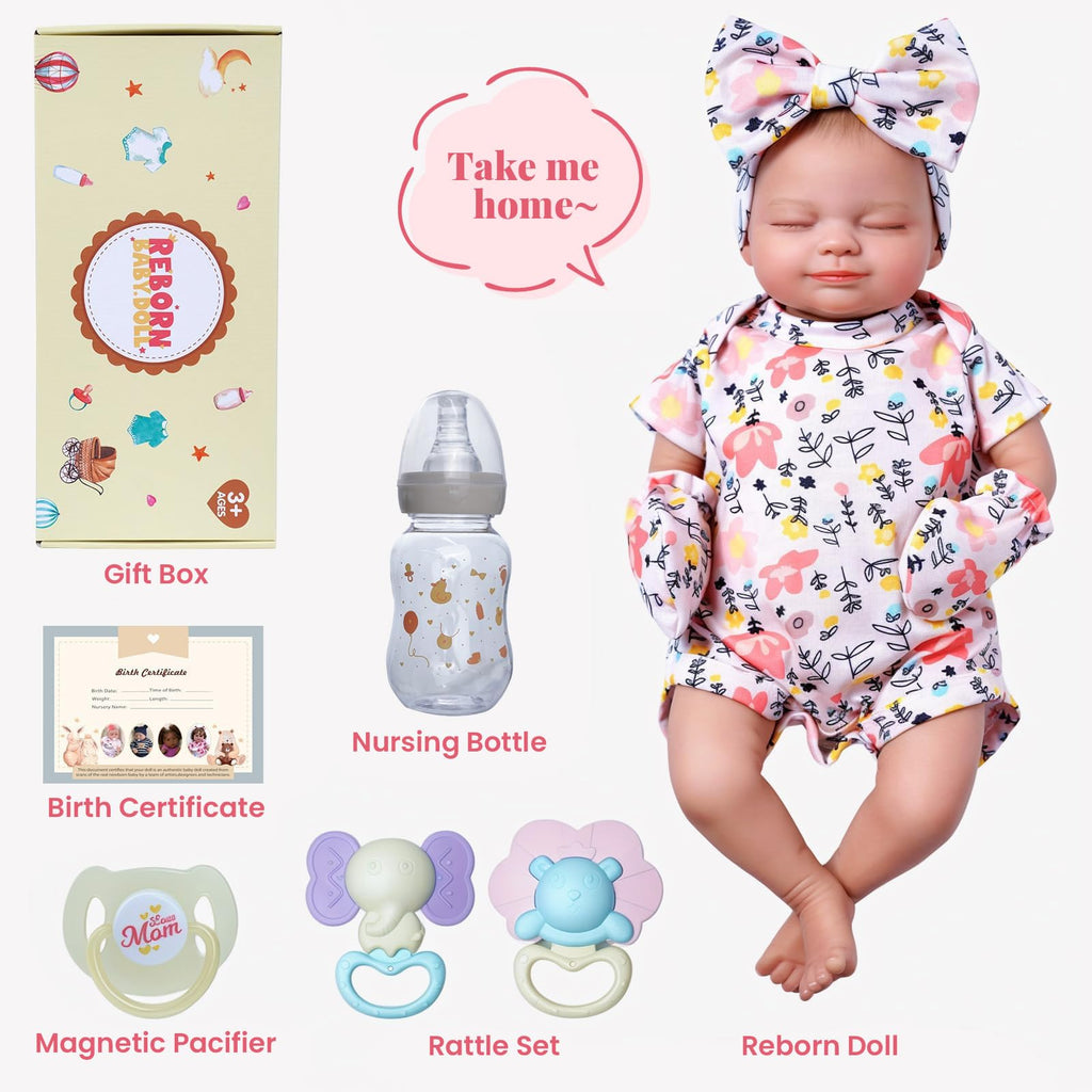 Lifelike Reborn Baby Dolls 17inch V775