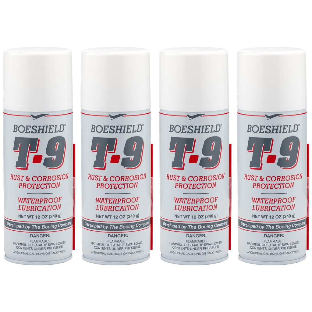 Waterproof Wax-Based Lubricant & Corrosion Inhibitor, 12 oz Aerosol, Pack of 4 B776