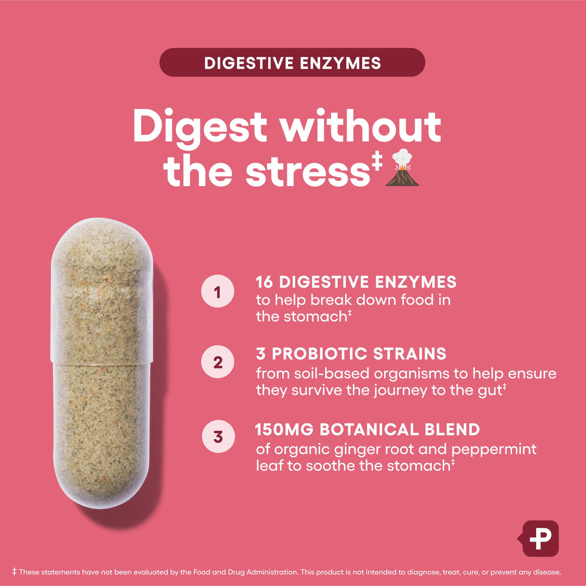 16 Enzyme Digestive Enzymes with Prebiotics & Probiotics S14380