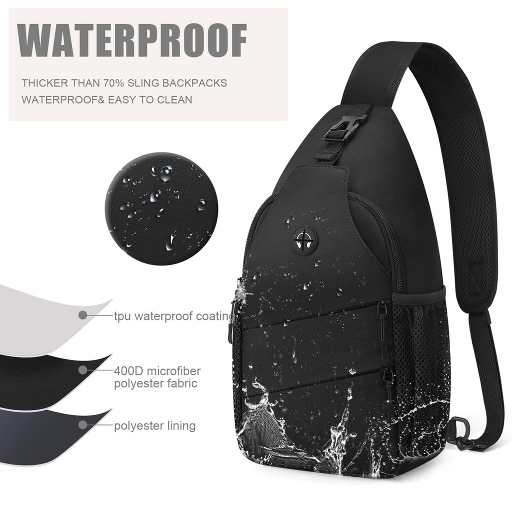 Crossbody Sling Bag with Convertible Shoulder Strap X600