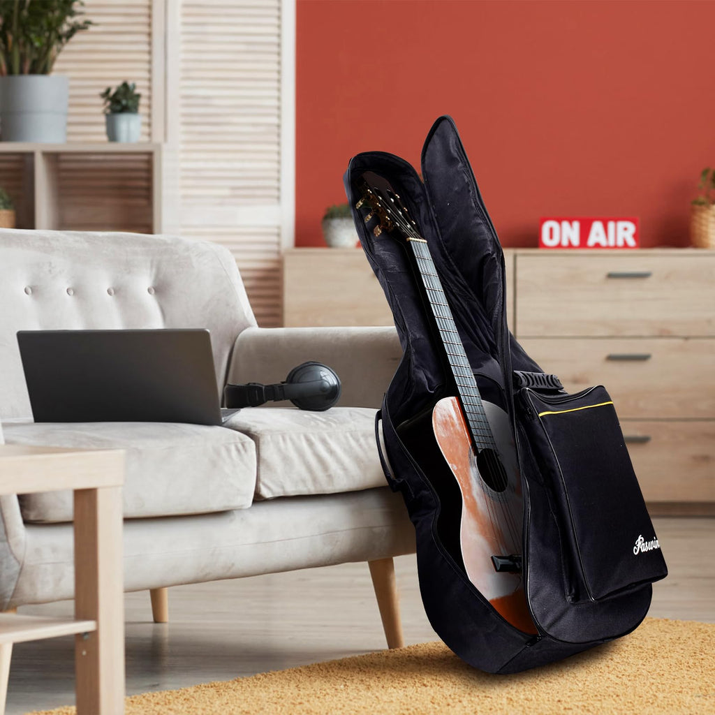 41 Inches Acoustic Guitar Bag Black K28565
