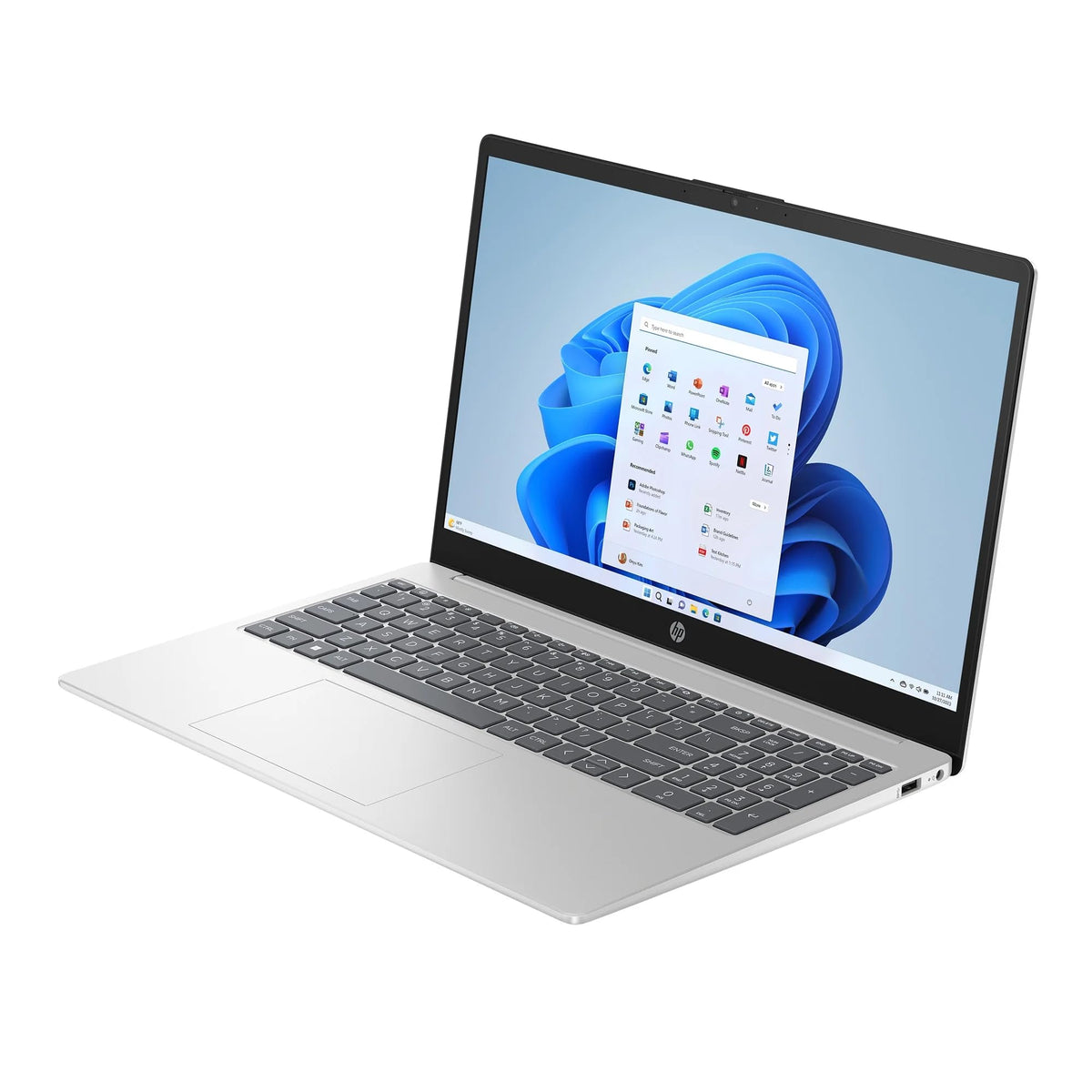 15.6 inch FHD IPS Windows Laptop AMD Ryzen 5 8GB RAM 512GB SSD Natural Silver C811227