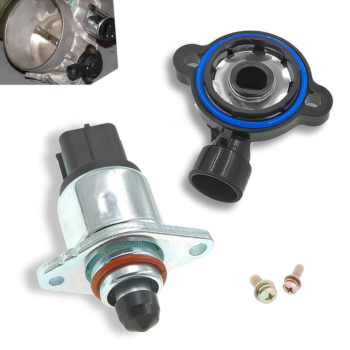 Idle Speed Control Valve Sensor + Throttle Position Sensor Kit K653091