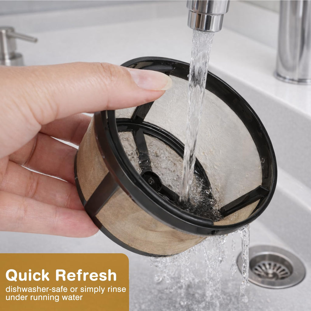3 Pack Reusable 8-12 Cup Coffee Filter Basket B826